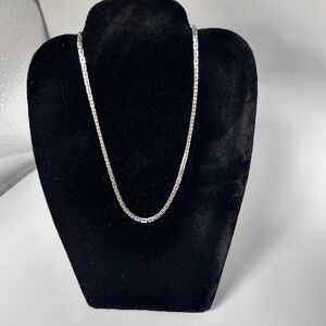Vintage Monet Silver tone Chain Choker 8 inch Chain Small Size.​​​​​​​​​​​
